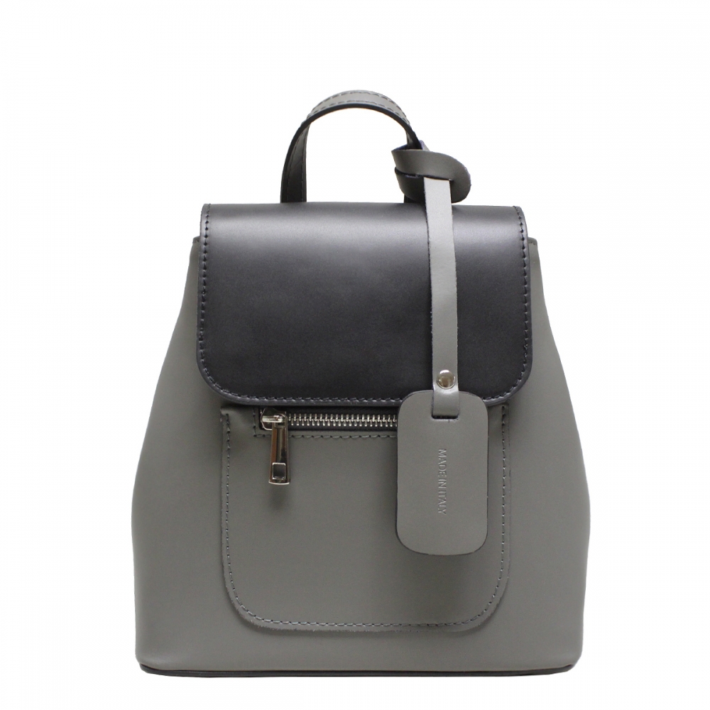 9940 ED Black/grey кожа нат. Рюкзак женский 9940 ED Black/grey кожа нат. Рюкзак женский